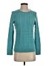Talbots Solid Teal Pullover Sweater Size S - photo 1