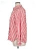 J.Crew 100% Cotton Stripes Red Long Sleeve Button-Down Shirt Size 14 - photo 5
