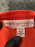 Philosophy Republic Clothing Orange Pullover Sweater Size XL - photo 7