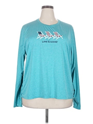Life Is Good Long Sleeve T-Shirt (view 1)