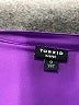 Torrid 100% Polyester Purple Short Sleeve Blouse Size Lg Plus (0) - photo 7