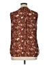 Daniel Rainn Brown Sleeveless Blouse Size XL - photo 2