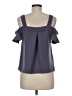 Topshop Gray Sleeveless Blouse Size 6 - photo 2
