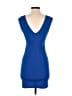 Forever 21 Solid Blue Cocktail Dress Size S - photo 2