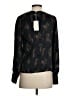 Vince. 100% Silk Black Long Sleeve Silk Top Size S - photo 2