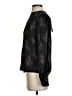 Vince. 100% Silk Black Long Sleeve Silk Top Size S - photo 5
