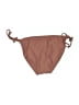 Xhilaration Solid Brown Swimsuit Bottoms Size M - photo 2