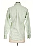 Bergdorf Goodman Stripes Green Long Sleeve Button-Down Shirt Size XXS - photo 2