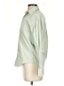Bergdorf Goodman Stripes Green Long Sleeve Button-Down Shirt Size XXS - photo 5