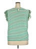 Staccato Green Short Sleeve Top Size 3X - photo 2