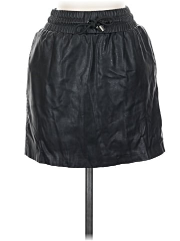 Topshop Faux Leather Skirt (view 1)