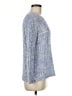 Talbots 100% Cotton Tweed Blue Pullover Sweater Size M (petite) - photo 4