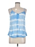 Ci Sono 100% Rayon Blue Sleeveless Top Size M - photo 1