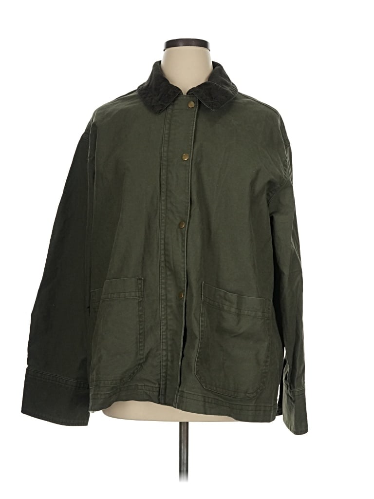 Pre-owned Old Navy Jacket In Green