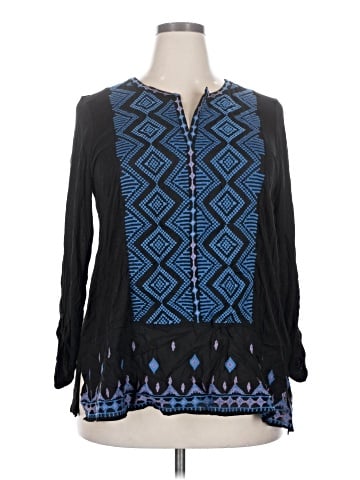 Lucky Brand Long Sleeve Blouse (view 1)
