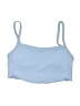 Xhilaration Blue Swimsuit Top Size S - photo 1