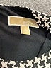 MICHAEL Michael Kors Houndstooth Black Casual Dress Size S - photo 4