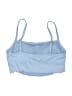 Xhilaration Blue Swimsuit Top Size S - photo 2