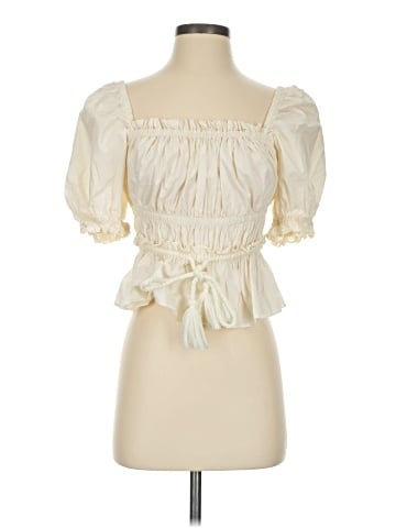 Ulla Johnson Short Sleeve Blouse (view 1)