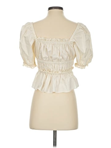 Ulla Johnson Short Sleeve Blouse (view 2)