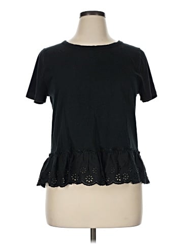 J.Crew Factory Store Short Sleeve Top (view 1)