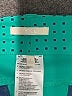 Adidas 100% Polyester Polka Dots Teal Board Shorts Size 6 - photo 3