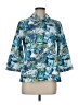 Breckenridge Print Blue Blazer Size M (petite) - photo 1
