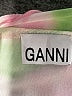 Ganni 100% Polyester Tropical Pink Green Cocktail Dress Size 34 waist - photo 7