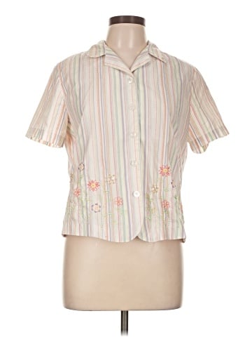Alfred Dunner Short Sleeve Blouse (view 1)