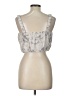 Paper Crane Silver Sleeveless Top Size L - photo 2