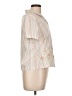 Alfred Dunner Ivory Short Sleeve Blouse Size 12 Petite - photo 4
