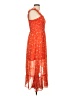Maurices 100% Polyester Stars Orange Cocktail Dress Size L - photo 4