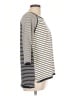 Talbots Stripes Ivory Pullover Sweater Size Lg Petite - photo 4
