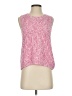 Splendid Tweed Pink Sweater Vest Size S - photo 1