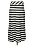 Athleta Stripes Gray Casual Skirt Size S - photo 2