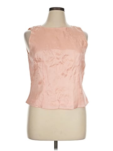 Ann Taylor Sleeveless Silk Top (view 1)