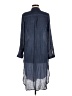 VERTIGO 100% Polyester Blue Casual Dress Size M - photo 2