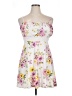 Derek Heart Floral White Casual Dress Size XL - photo 1