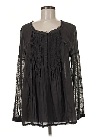Free People Long Sleeve Blouse (view 1)