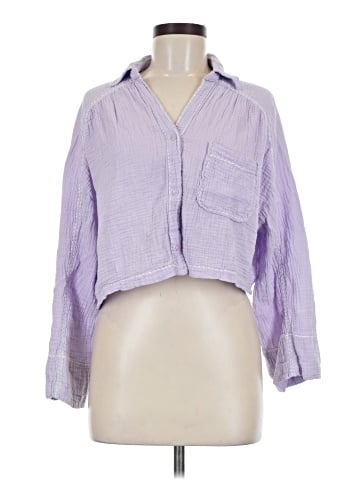 7 For All Mankind Long Sleeve Blouse (view 1)