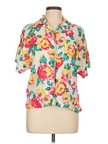 Diane von Furstenberg Short Sleeve Blouse (view 1)