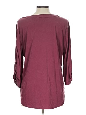 Adrianna Papell 3/4 Sleeve Blouse (view 2)