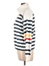 P.J. Salvage Stripes White Pullover Sweater Size L - photo 5