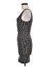 Forever 21 Graphic Black Cocktail Dress Size XS - photo 5