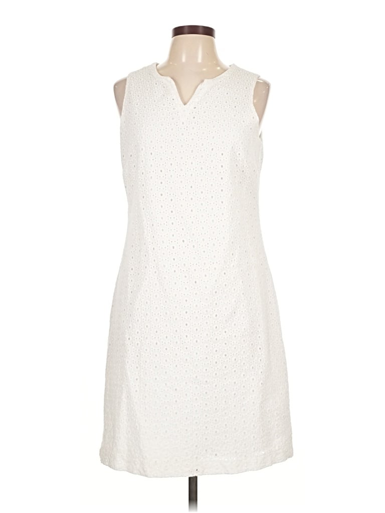 Pre-owned Nine West Casual Dress In Ivory