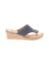 White Mountain Gray Wedges Size 10 - photo 1