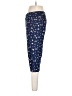 St. John's Bay Print Blue Casual Pants Size 8 - photo 5