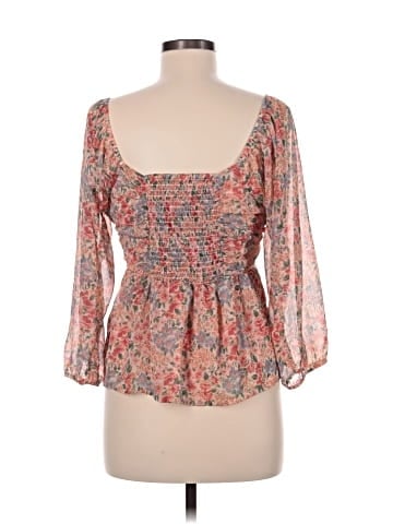 American Eagle Outfitters 3/4 Sleeve Blouse (view 2)