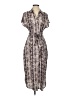 .OBJECT Animal Print Gray Casual Dress Size EU 36 / US 6 - photo 1