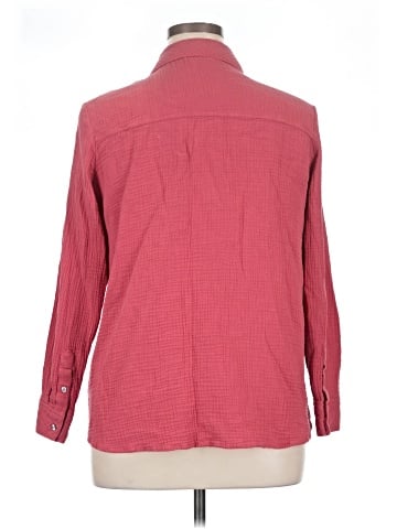 1.State 3/4 Sleeve Button-Down Shirt (view 2)